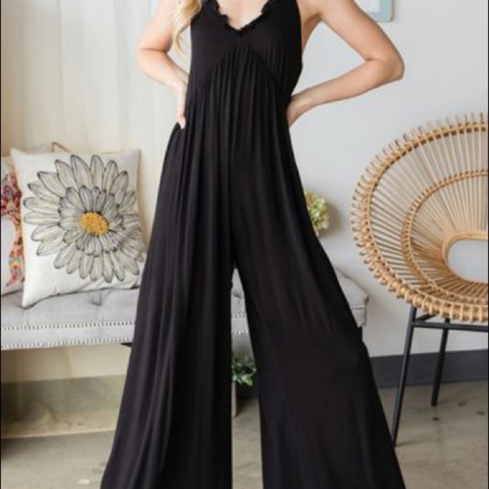 Wide Leg Jumpsuit